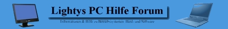 Banner Lightys PC Hilfe Forum